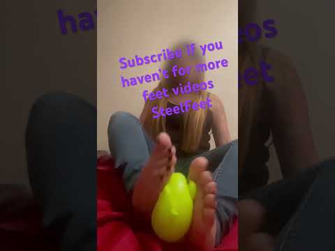 Sexy Feet And Squishy Toy#feet #toes #feetmatter