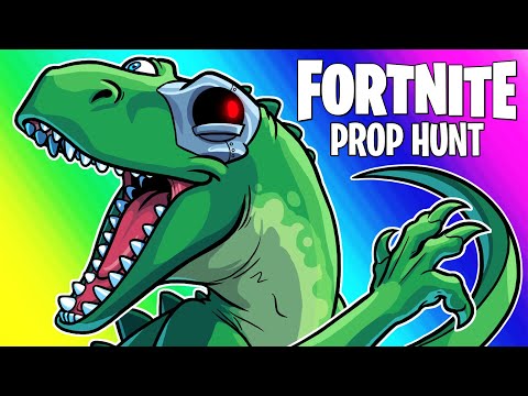 fortnite-prop-hunt-funny-moments---riding-dinosaurs-and-trash!-(aaaaaaaaaaa)