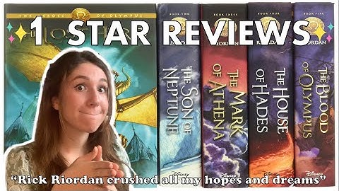 Reading Heroes Of Olympus 1 Star ⭐ Reviews || PART 1