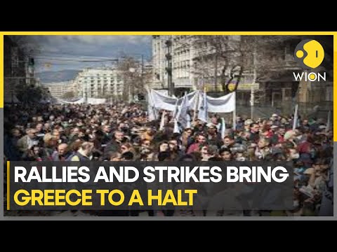Train crash protests: Strikes bring Greece to a halt | Latest English News | WION