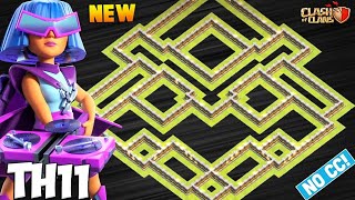 New Town Hall 11 Farmingtrophy Base With Replay 2022 Th11 Hybrid Base Copy Link - Clash Of Clans