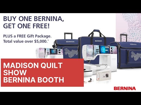 Madison Bernina Booth Live Stream  LindaZ's