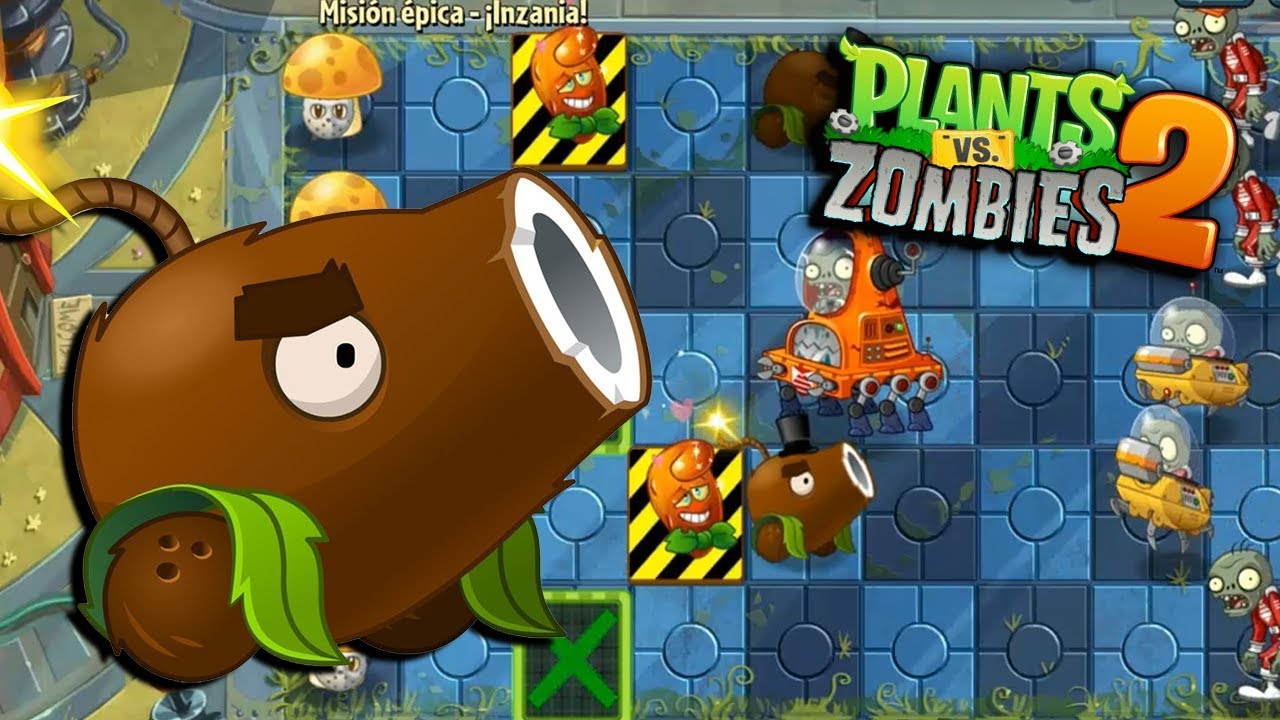 JUGANDO CON MIS PLANTAS MAS CARAS - Plants vs Zombies 2 - YouTube