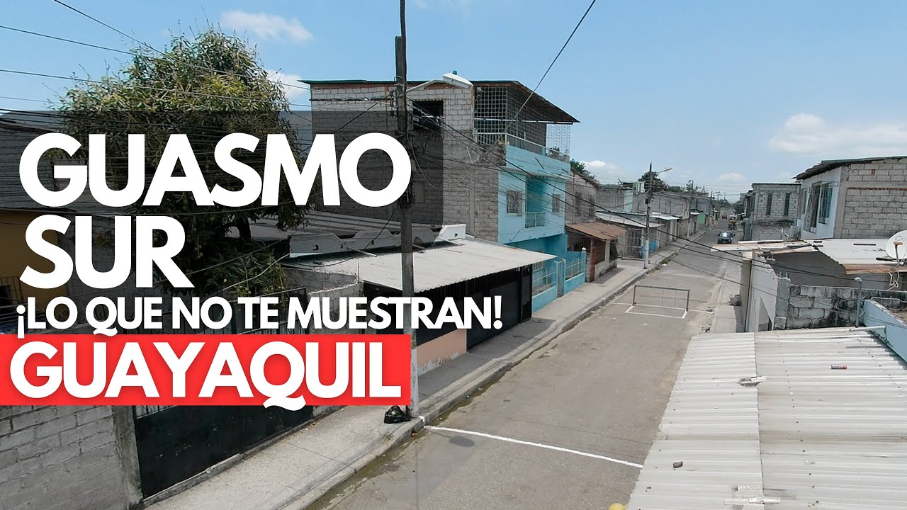 GUASMO SUR: El Barrio MÁS PELIGROSO de GUAYAQUIL, ECUADOR