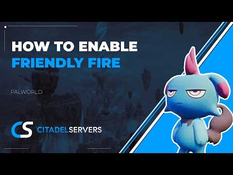 How to Enable Friendly Fire on a Palworld Server — Citadel Servers video thumbnail