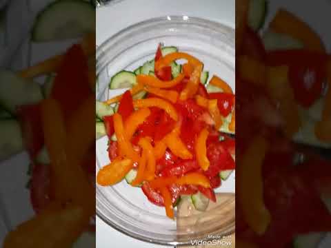 Video: Salata Od Povrća Sa Tofu Sirom