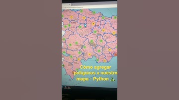 Cómo agregar polígonos a Mapa 🗺 Python 🐍