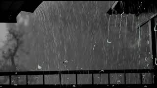 Heavy Rain to Sleep FAST - Strong Rain Sounds to End Insomnia, Block Noise, Study, Relax