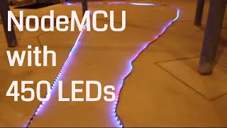 NodeMCU Kube LED Controller - Long LED Strip Considerations