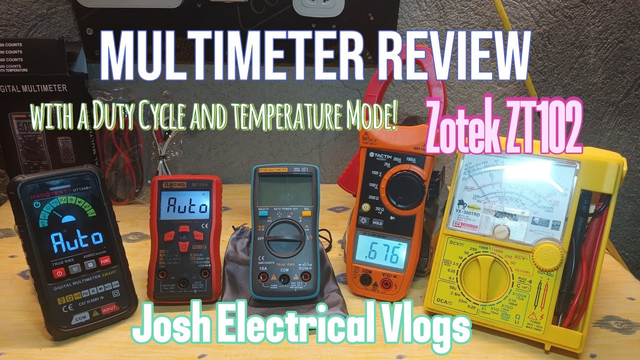 ZOTEK ZT102 MULTIMETER REVIEW