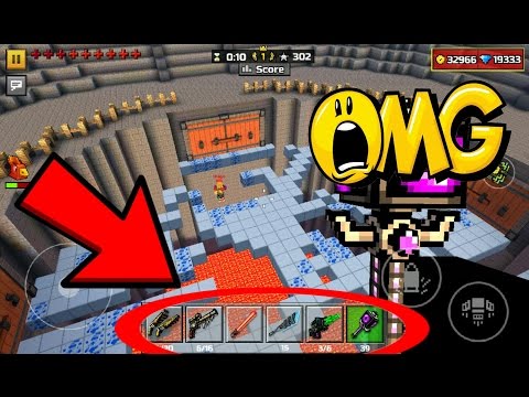 PIXEL GUN 3D - GUNS IN BLOCK CRASH GLITCH [12.1.1]