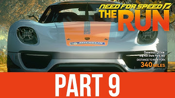 Need for Speed The Run Gameplay Walkthrough Part 9 - PORSCHE 918