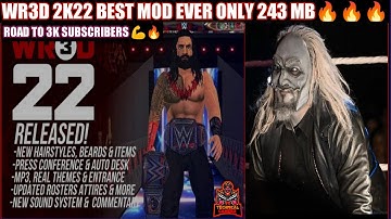 WR3D 2K22 BY GAMESTATION ALL NEW FEATURES | FOR ALL DEVICES |ANDROID & PC