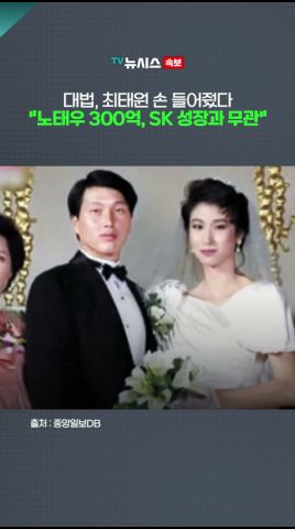 최태원-노소영 이혼 소송 서울고법으로…대법 