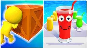 Push Harder vs Juice Run - Gameplay Walkthrough Android (Infinity Run)