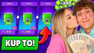 KUPIŁEM JEJ WSZYSTKO CO CHCIAŁA w BRAWL STARS! 😍 *NIESPOD...