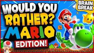 Mario Would You Rather? Workout | Mario Brain Break | Super Mario Games For Kids | Just Dance screenshot 5