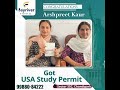 Congratulations To ARSHPREET KAUR for Getting USA Study Visa | Bayriver Overseas