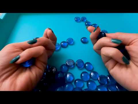 lo-fi 4k ASMR | glorious bead & pebble experiment