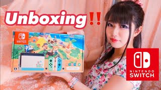 [Unboxing] Nintendo Switch Animal Crossing Edition