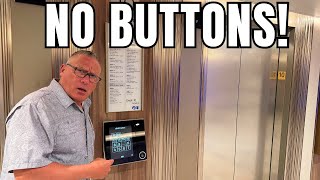 Smart Elevators on Princess Sphere Class Ships Sun & Star Explained!