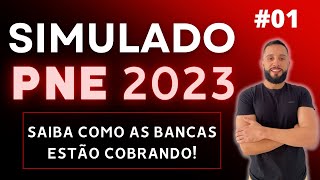 SIMULADO PNE 2023 #03 ATUALIZADO 2023  - QUESTÕES DE CONCURSOS PARA PROFESSORES