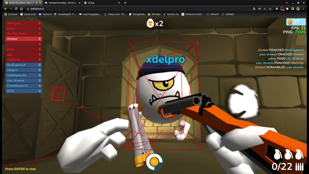 Shellshock.IO Aimbot & ESP