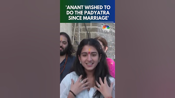 Radhika Merchant Praises Anant Ambani For Completing 180-Km Padyatra | N18S