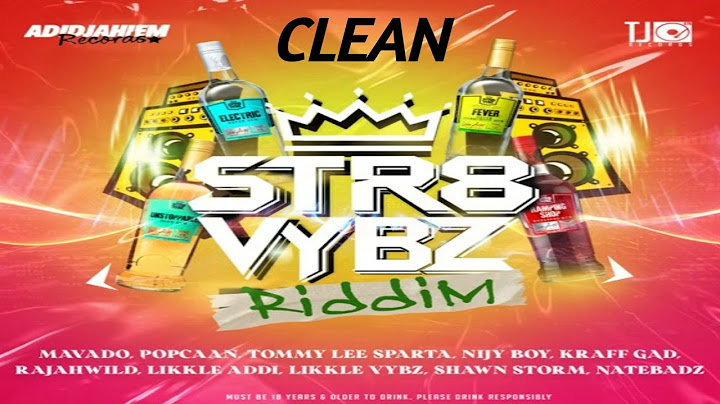 Str8 Vybz Riddim 2025 Clean / Nigy boy,popcaan,Mavado,Vybz kartel,Tommy Lee