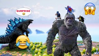 Trolling Angry 😡 Kong 😝🤣 | PUBG MOBILE FUNNY MOMENTS