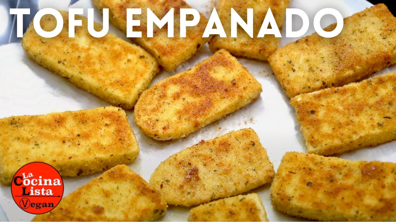 DELICIOSO TOFU EMPANADO⎮Receta proteíca  y SALUDABLE | MUY FÁCIL! 😃❤️