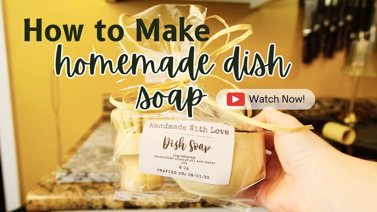 How to Make Dish Soap at Home | DIY Gift Ideas (Part 1) - YouTube