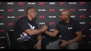 Choppin' it up with former UFC Light Heavyweight Champion Jamahal Hill ahead of UFC 300