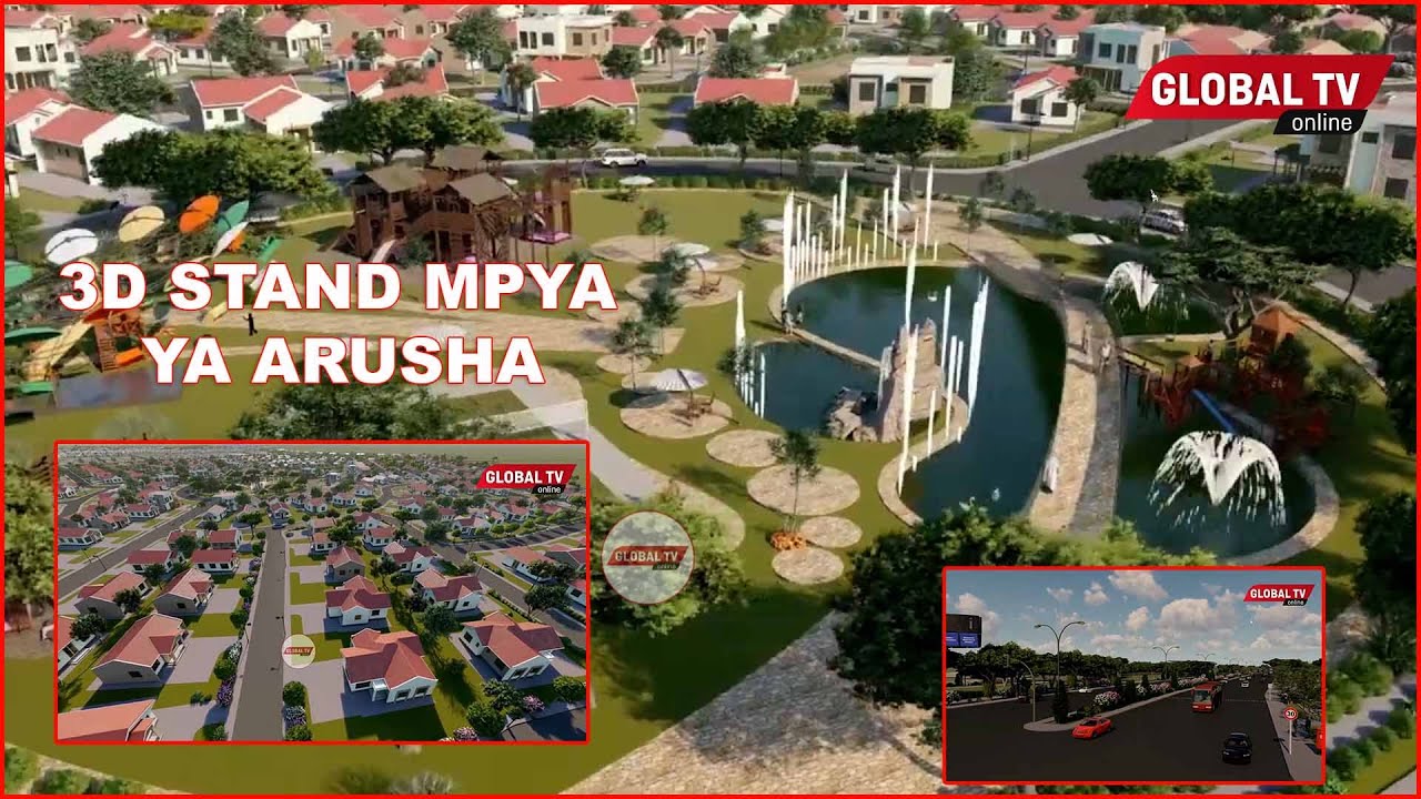 UJENZI STENDI ya KISASA ARUSHA WAIVA, PICHA 3D ZAONESHA, SERIKALI KUJENGA UWANJA wa KISASA PEMBENI