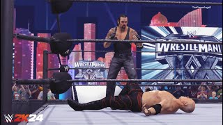 WWE 2K24 - Undertaker vs. Kane | Wrestlemania XX