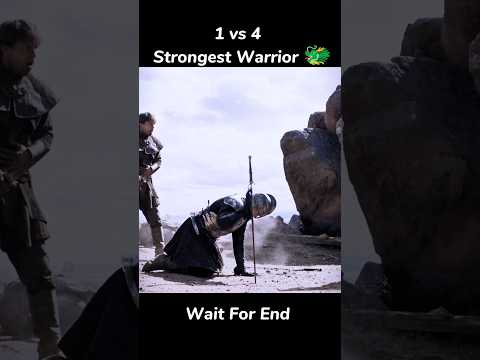 '1 vs 4 – The Strongest Warrior in Westeros 🐲🔥' #shorts #gameofthrones #daenerystargaryen