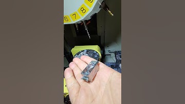 SCALMAX CNC Poland. Fanuc Robodrill cutting out finished element.#cnc #milling #machining #fanuc