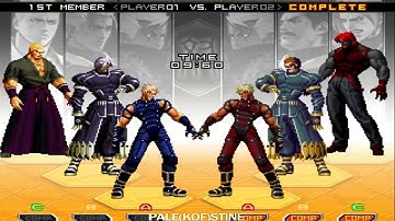 KOF 2002 UM BOSS - 实力派 (Shili pai) VS 请不要 (Qing buyao)