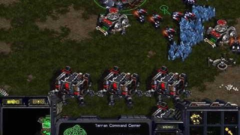 Starcraft Brood war Map Python 1.3 Terran vs Zerg (16.10.20)