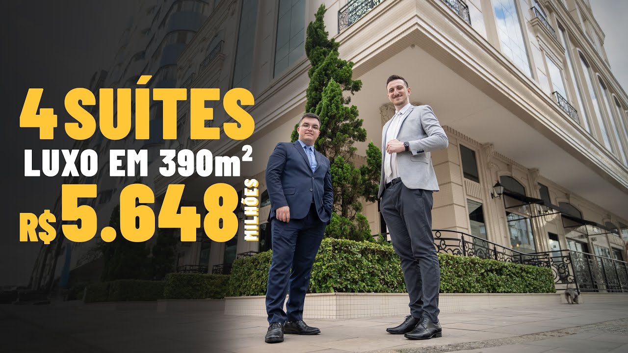 APARTAMENTO DE LUXO EM CAPÃO DA CANOA! Alto padrão neoclássico francês! 😮