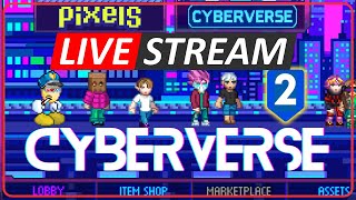 🚀 Cyberverse LIVE! Diving into Ronin's NEW Game & ALL Mini-Games! (First Impressions)