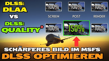 DLSS auf Ultra-Scharf wie nie zuvor! Bildqualität im MSFS 2024 mit diesem DLSS Trick verbessern