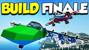 PLANE VS AI BUILD CHALLENGE FINALE - Stormworks Plane Crash - Stormworks Weapons DLC Part 1 of 3