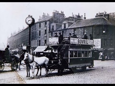 Edinburgh's Last Horse Drawn Tram. - YouTube