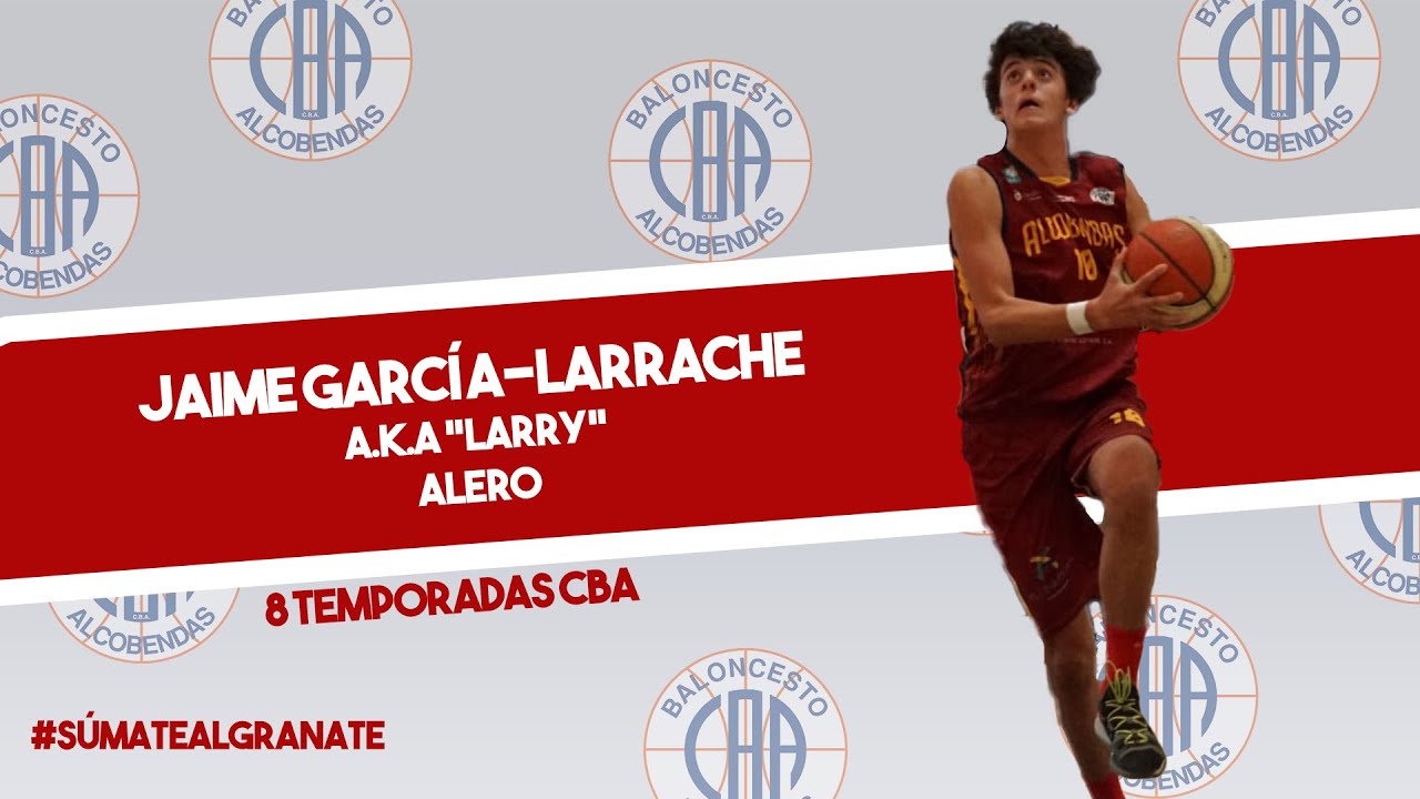 El canterano Jaime García - Larrache jugará en el primer equipo del Baloncesto Alcobendas 