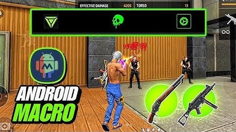 Free Fire Android Macro 🎯🌀 Tutorial | Macro Droid New Headshot Macro Script 📂