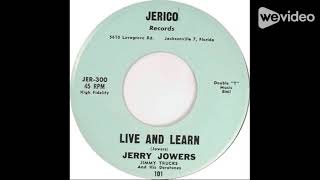 Jerry Jowers - Live And Learn (1959)