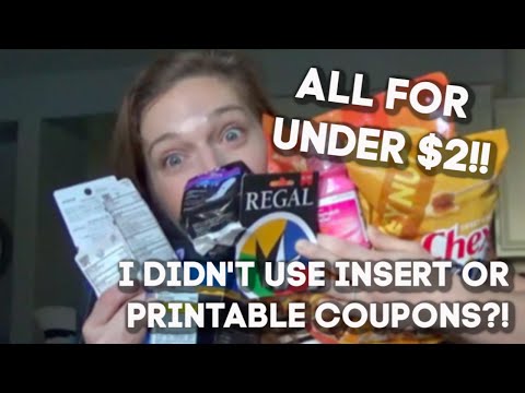 How I Save money without using insert and Printable coupons?
