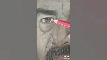 رسم صدام حسين 