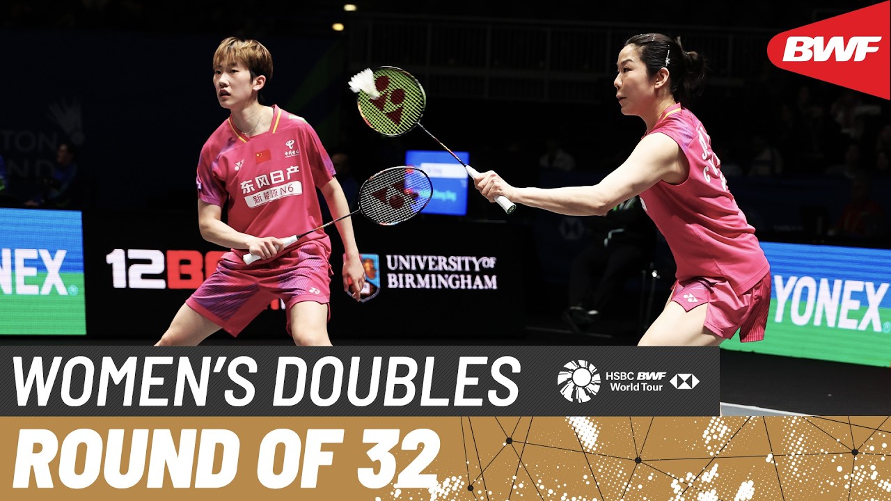 YONEX All England Open 2026 | Jia/Zhang (CHN) [3] vs Rose/Setianingrum (INA) | R32